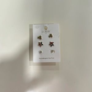 NWT J. Crew hypoallergenic earrings